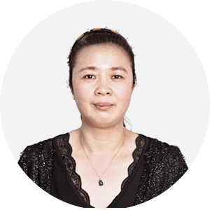 Bag manufacturer team member Hongcai Xie's photo.