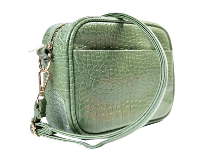 Crocodile Cross Body Bag PK-22060 - green 2