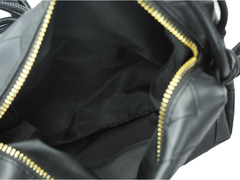 Plaid PU Crossbody Bag black PK 23054 6