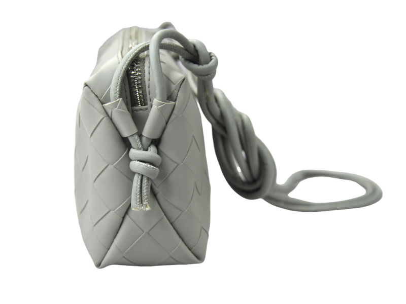 Plaid PU Crossbody Bag grey PK 23054 2