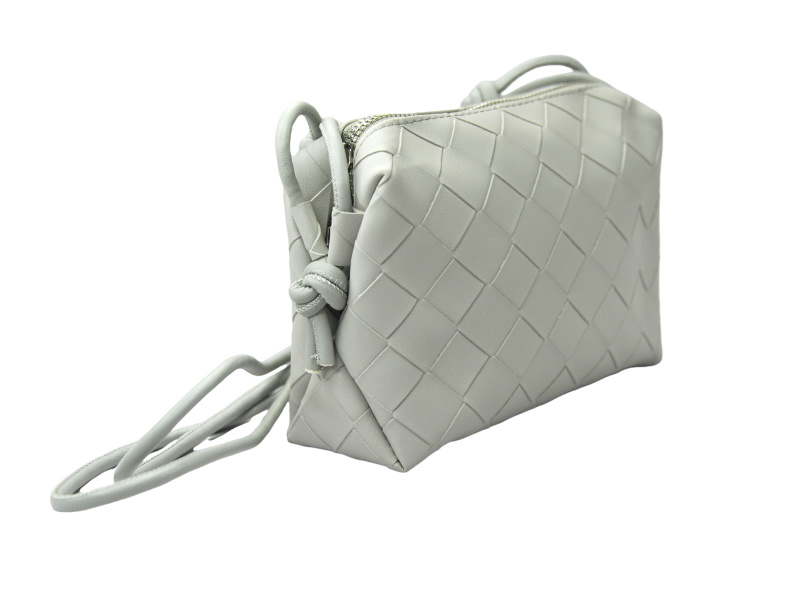 Plaid PU Crossbody Bag grey PK 23054 5